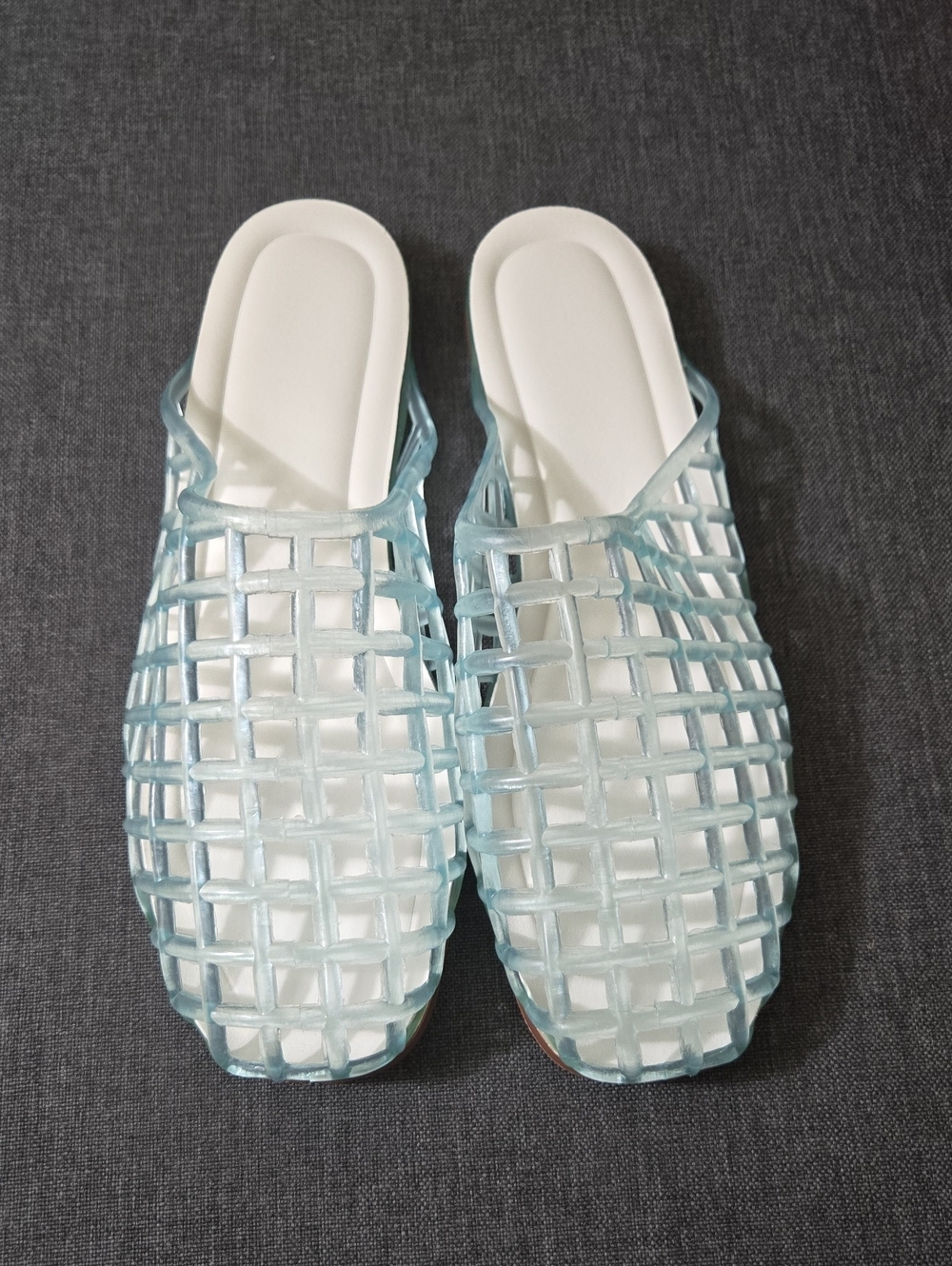💥Slip-On Jelly Flats Sz 7-8